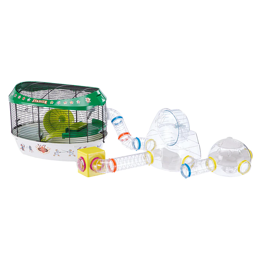Ferplast Gym - udbygning af hamsterbur Mål: 32,3 x 23 x H 26,3 cm.