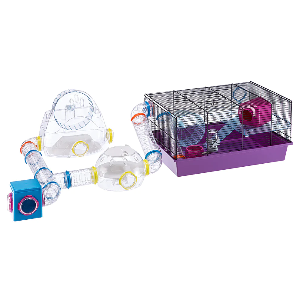 Ferplast Gym - udbygning af hamsterbur Mål: 32,3 x 23 x H 26,3 cm.