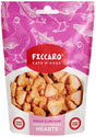 FICCARO kattegodbidder med kyllinge- og skinkehjerter, proteinrigt, glutenfrit.