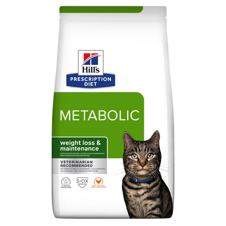 Hill's PRESCRIPTION DIET Metabolic Weight Management tørfoder til katte med kylling 8kg pose