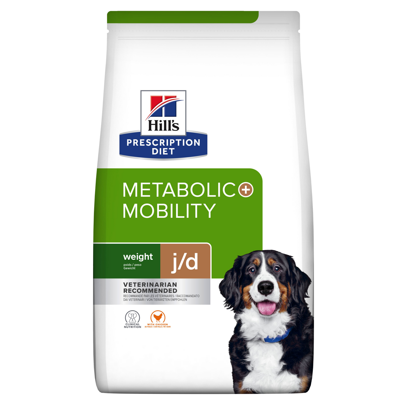 Hill's PRESCRIPTION DIET Metabolic + Mobility Weight Management j/d tørfoder til hunde med kylling 12kg pose