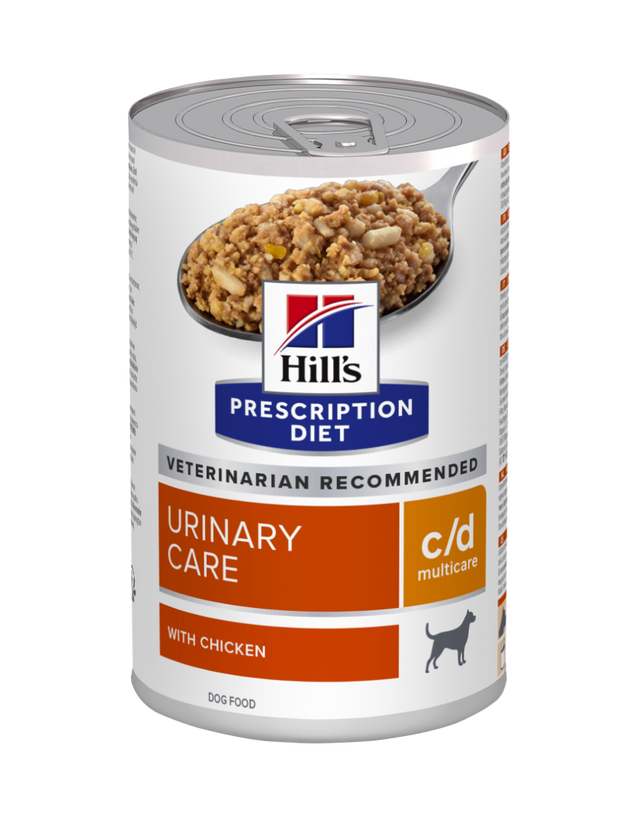 Hill's PRESCRIPTION DIET c/d Multicare Urinary Care dåsefoder til hunde med kylling