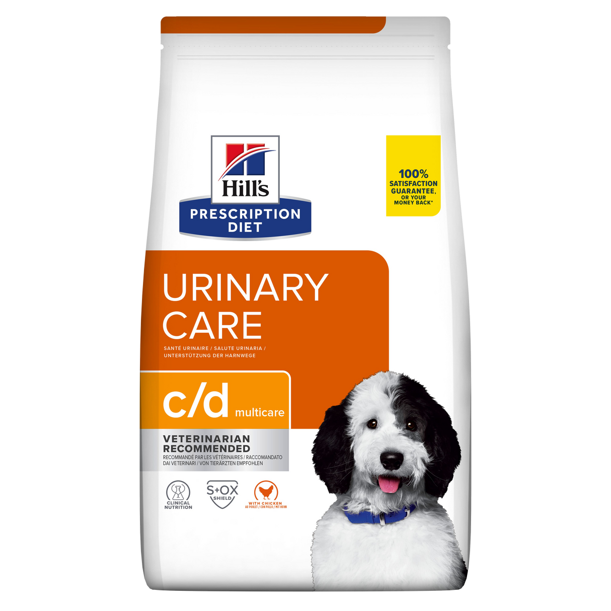 Hill's PRESCRIPTION DIET c/d Multicare Urinary Care tørfoder til hunde med kylling 12kg pose