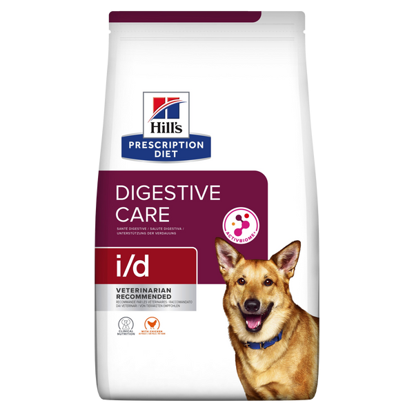 Se Hills Prescription Diet Hill's PRESCRIPTION DIET i/d Digestive Care tørfoder til hunde med kylling hos Os Med Kæledyr