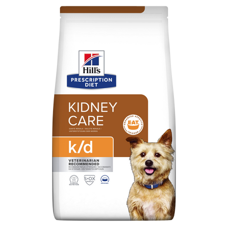 Hill's PRESCRIPTION DIET k/d Kidney Care tørfoder til hunde med kylling 12kg pose