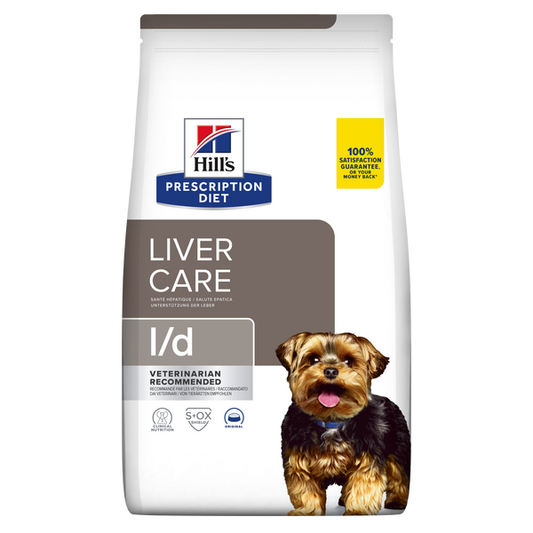 Billede af Hills Prescription Diet Hill's PRESCRIPTION DIET l/d Liver Care tørfoder til hunde