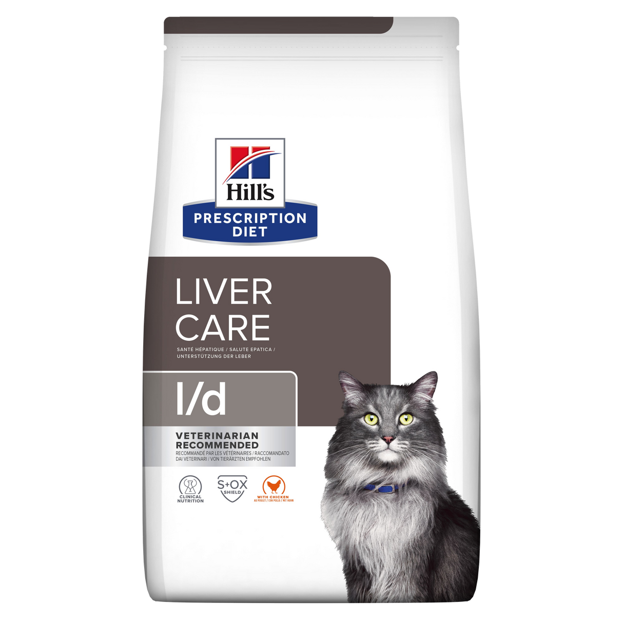 Hill's PRESCRIPTION DIET l/d Liver Care tørfoder til katte med kylling 1.5kg pose