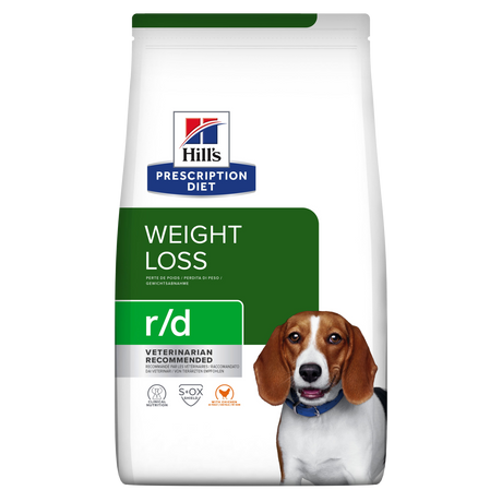 Hill's PRESCRIPTION DIET r/d Weight Reduction tørfoder til hunde med kylling 10 kg pose