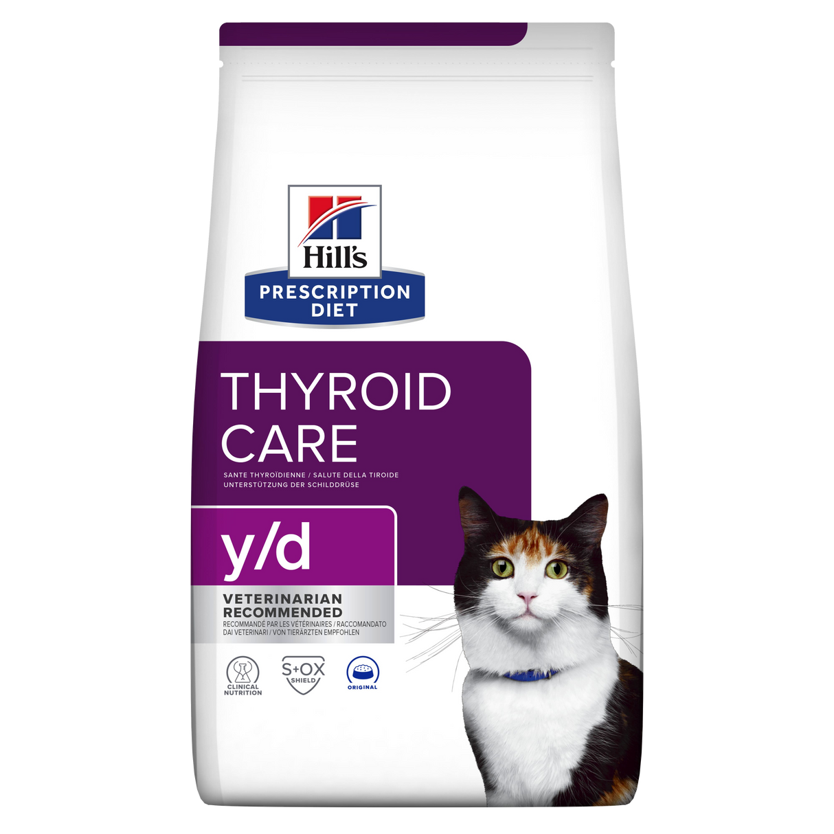 Hill's PRESCRIPTION DIET y/d Thyroid Care tørfoder til katte 1.5kg pose