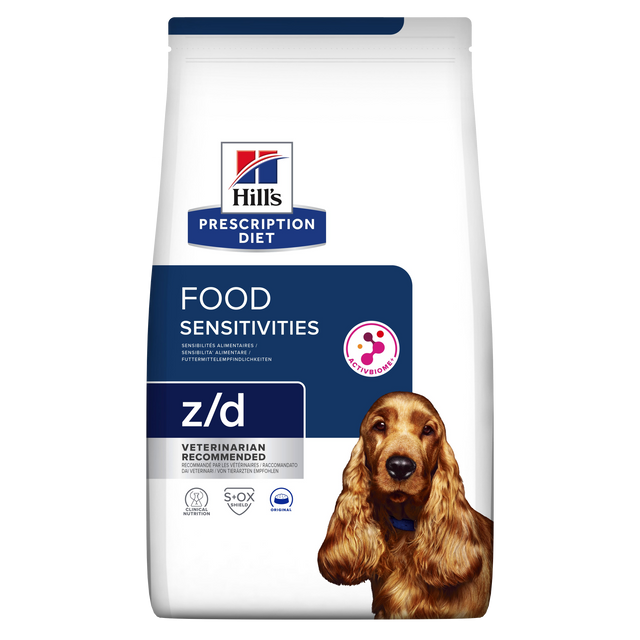 Hill's PRESCRIPTION DIET z/d Food Sensitivities tørfoder til hunde 10kg pose