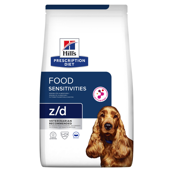 Billede af Hills Prescription Diet Hills PRESCRIPTION DIET z/d Food Sensitivities tørfoder til hunde