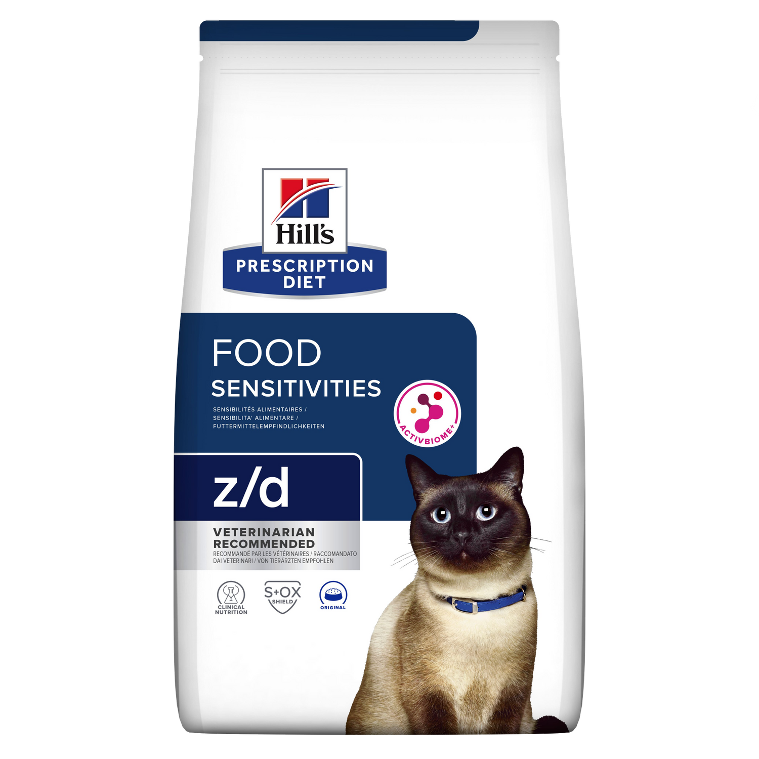 Hill's PRESCRIPTION DIET z/d Food Sensitivities tørfoder til katte 6kg pose