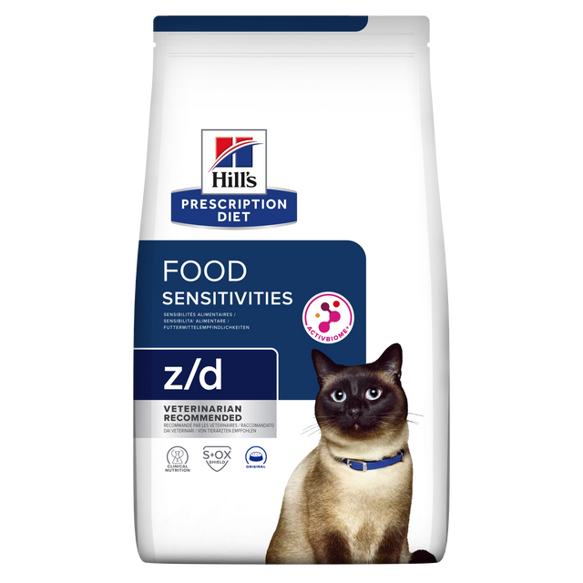 Hill's PRESCRIPTION DIET z/d Food Sensitivities tørfoder til katte 6kg pose
