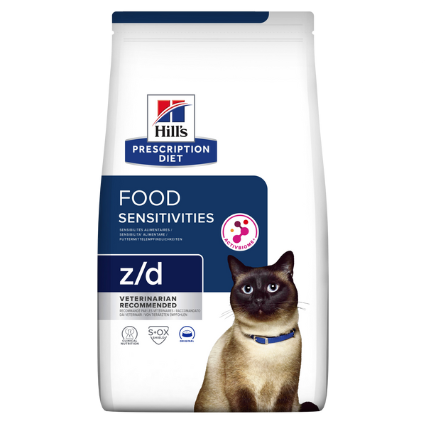 Billede af Hills Prescription Diet Hill's PRESCRIPTION DIET z/d Food Sensitivities tørfoder til katte