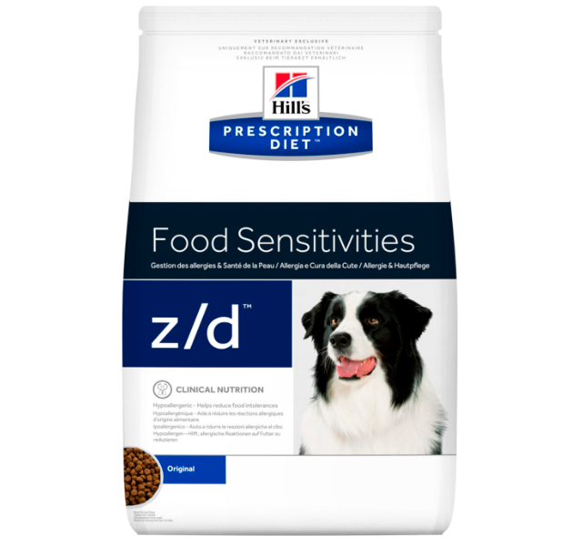 Hill's Prescription Diet z/d Food Sensitivities - Til hunde med foderallergi 10 kg