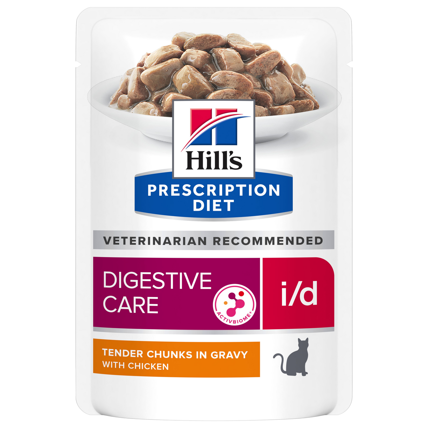 Hill's PRESCRIPTION DIET i/d vådfoder til katte med kylling
