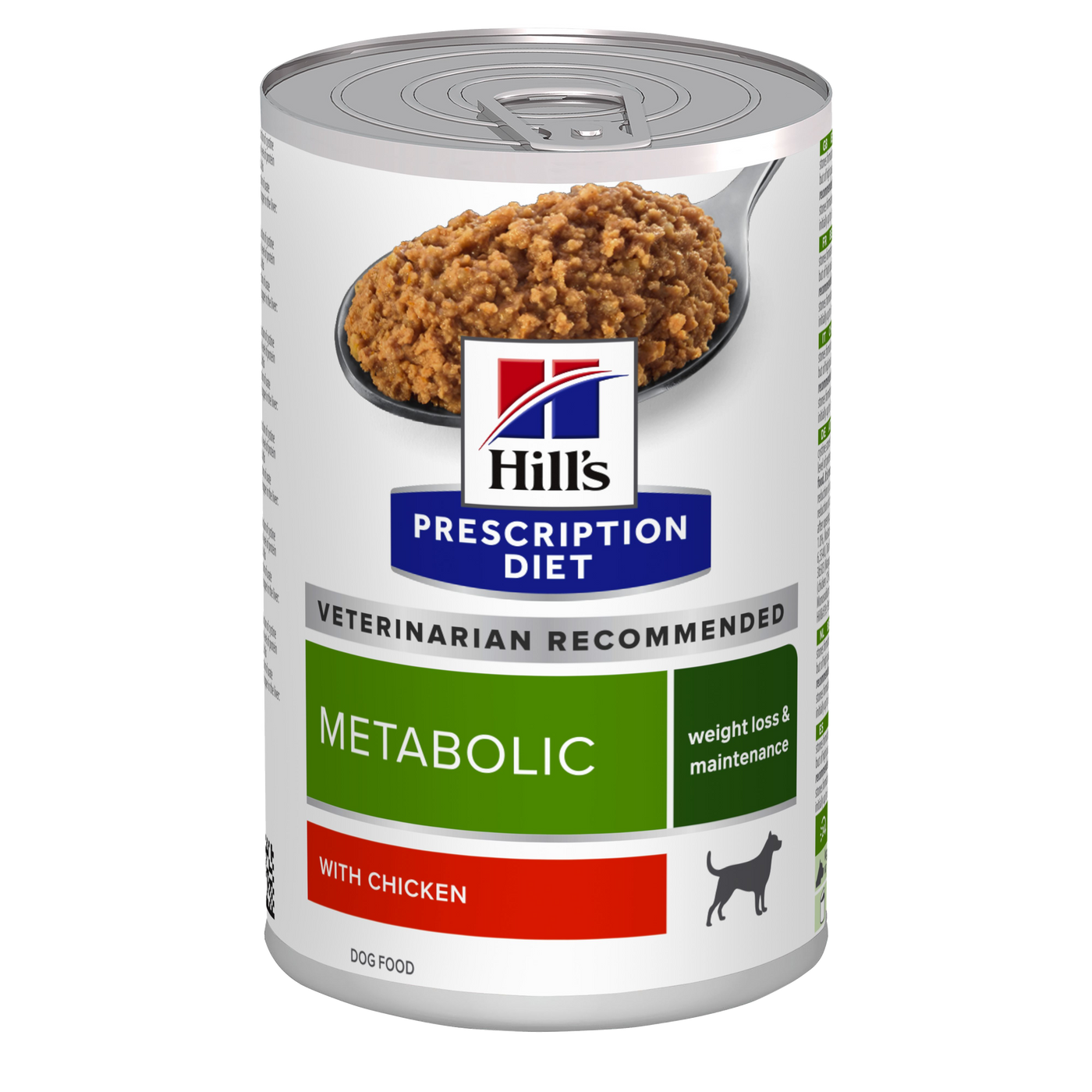 Hill's PRESCRIPTION DIET Metabolic Weight Management vådfoder til hunde med kylling 12x370g dåse