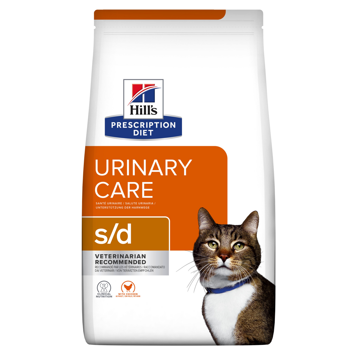 Hill's PRESCRIPTION DIET s/d Urinary Care tørfoder til katte med kylling