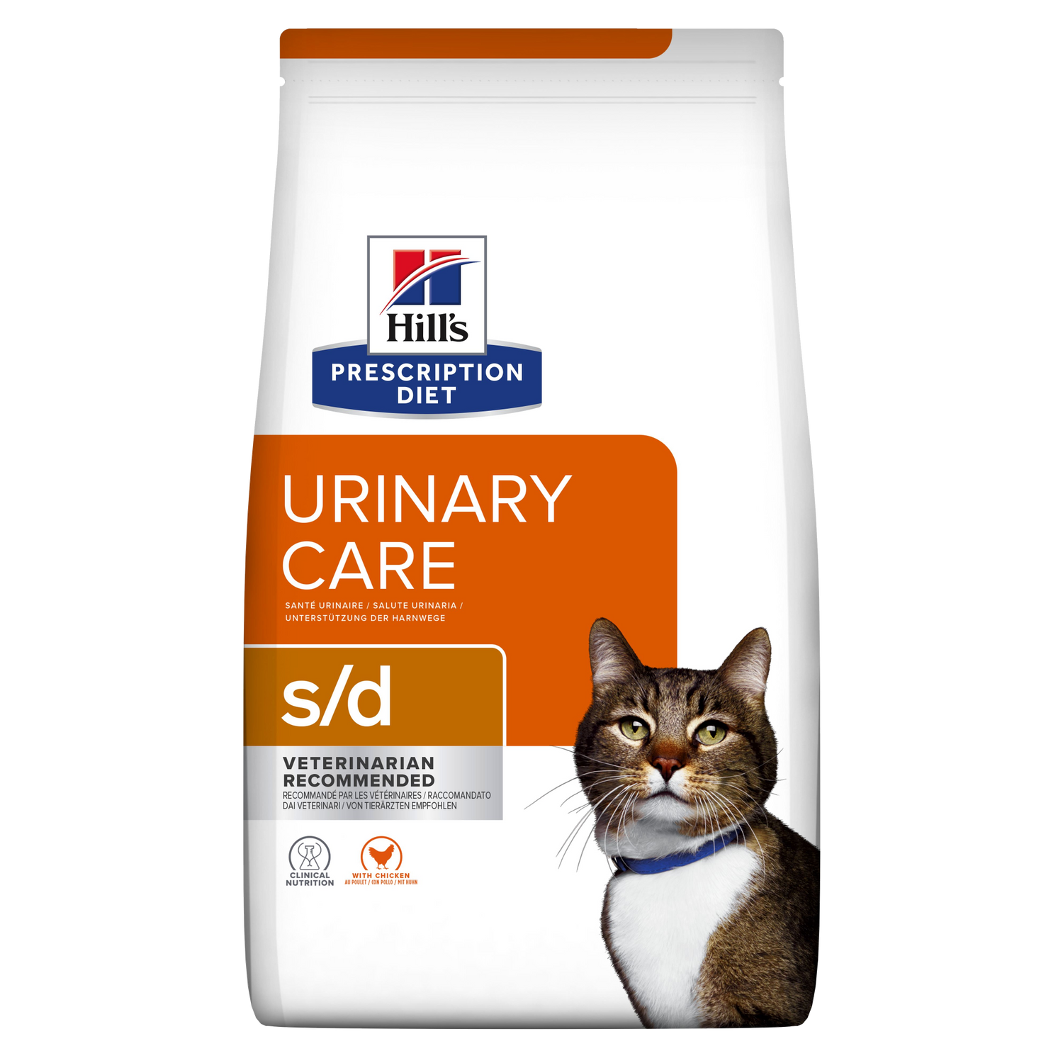 Hill's PRESCRIPTION DIET s/d Urinary Care tørfoder til katte med kylling