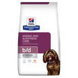 Hill's Prescription Diet b/d Brain Ageing Care tørfoder med kylling - hundefoder til ældre hunde 10 Kg