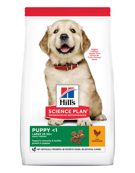 Hill's Science Plan Puppy Large Breed. Chicken. 12kg.