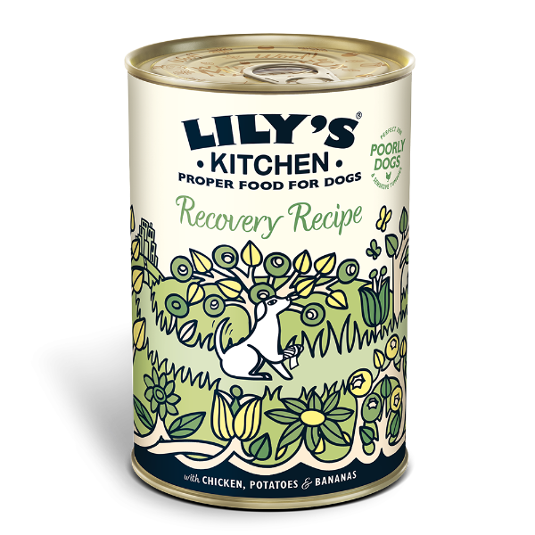 Lily's Kitchen Lily´s kitchen - Recovery Recipe - vådfoder til hunde med kylling, kartofler, bananer og prebiotics.
