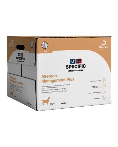 Specific COD-HY Allergy Management plus - ideelt til hunde med Multiallergi, både fødevare- og miljørelaterede.
