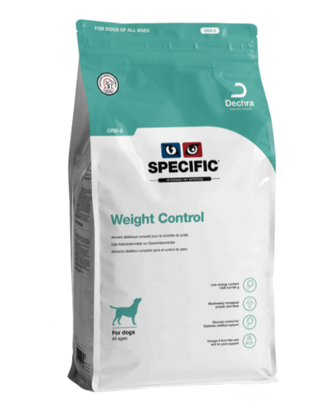 Specific CRD-2 Weight control / vægt kontrol - Hundefoder til overvægtige hunde 12kg