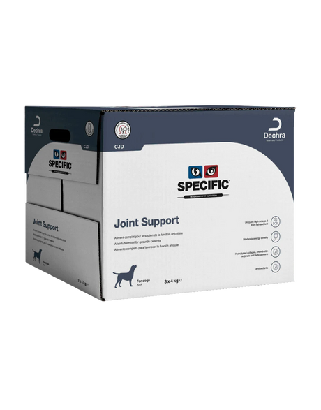 Specific Cjd Flexibility Support hundefoder der er udviklet til at hjælpe med at lindre ledsmerter