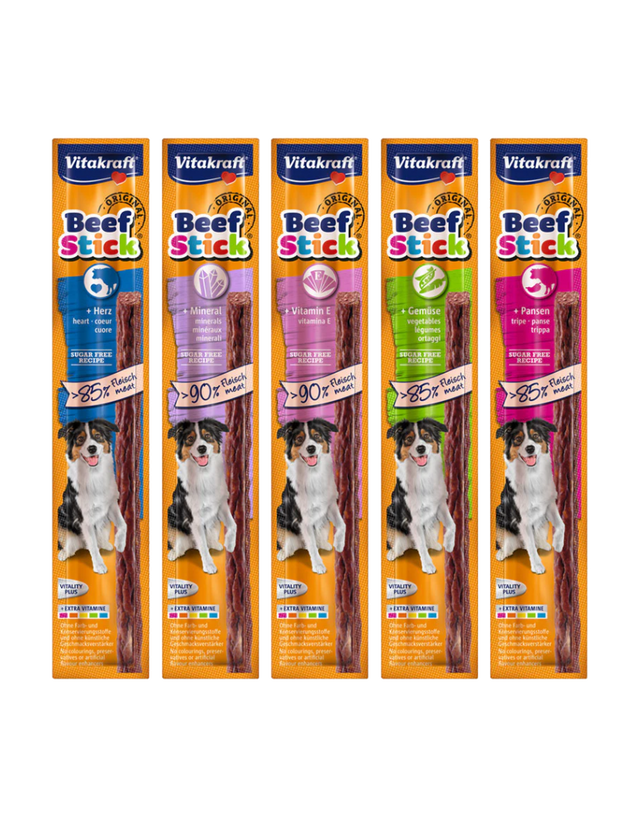 Vitakraft Beef-Stick® SALAMI, lækre pølser til hunde
