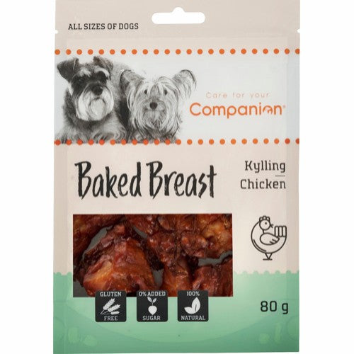 Se Companion Hundegodbidder. Baked Chicken Breast hos Os Med Kæledyr