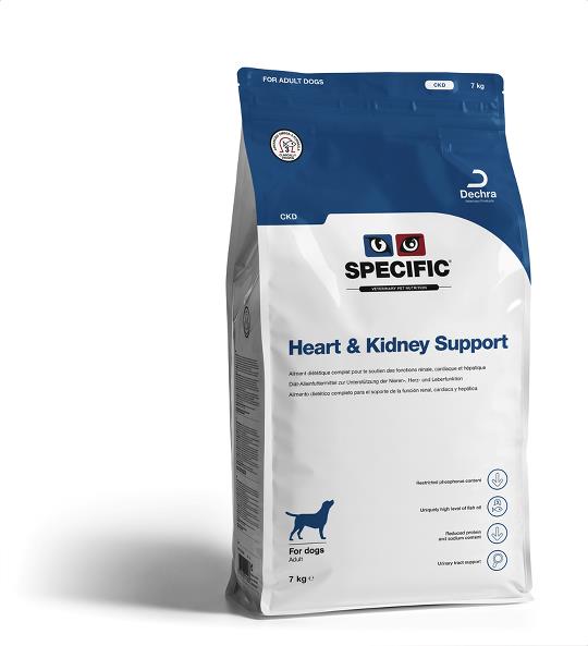 Billede af Specific Specific CKD Heart & Kidney Support er hundefoder til med nedsat funktion i hjertet, nyrerne og / eller leveren
