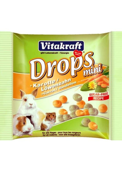 Se Vitakraft Yoghurt Mini Drops til gnavere hos Os Med Kæledyr