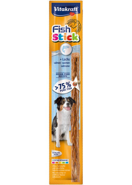 Billede af Vitakraft Vitakraft Fish-Stick® SALAMI, lækre pølser til hunde hos Os Med Kæledyr