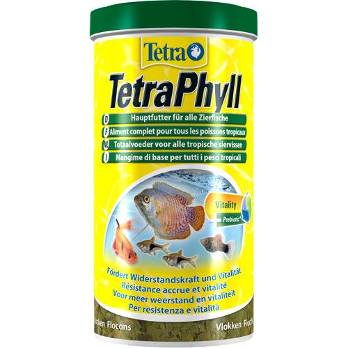 Tetra Fiskefoder, flager, TetraPhyll til grøntædende fisk thumbnail