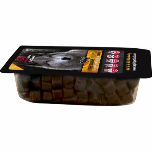 Alpha Spirit Hundefoder Med Frilandsfjerkræ Portionspakker 200g Kan Også Bruges Som Træningsgodbidder! Semi Bløde Alphaspirit Kornfri