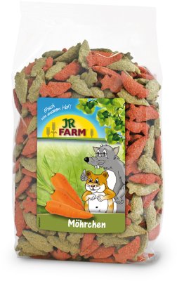 Se JR Farm Gnaversnacks fra JR farm karotter- til kanin og gnavere hos Os Med Kæledyr