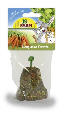 JR farm snack klokke med gulerod til gnavere