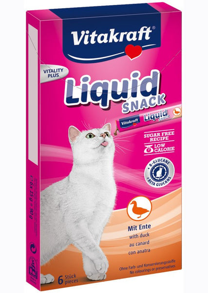 Billede af Vitakraft Liquid-Snack til katte - den flydende godbid hos Os Med Kæledyr