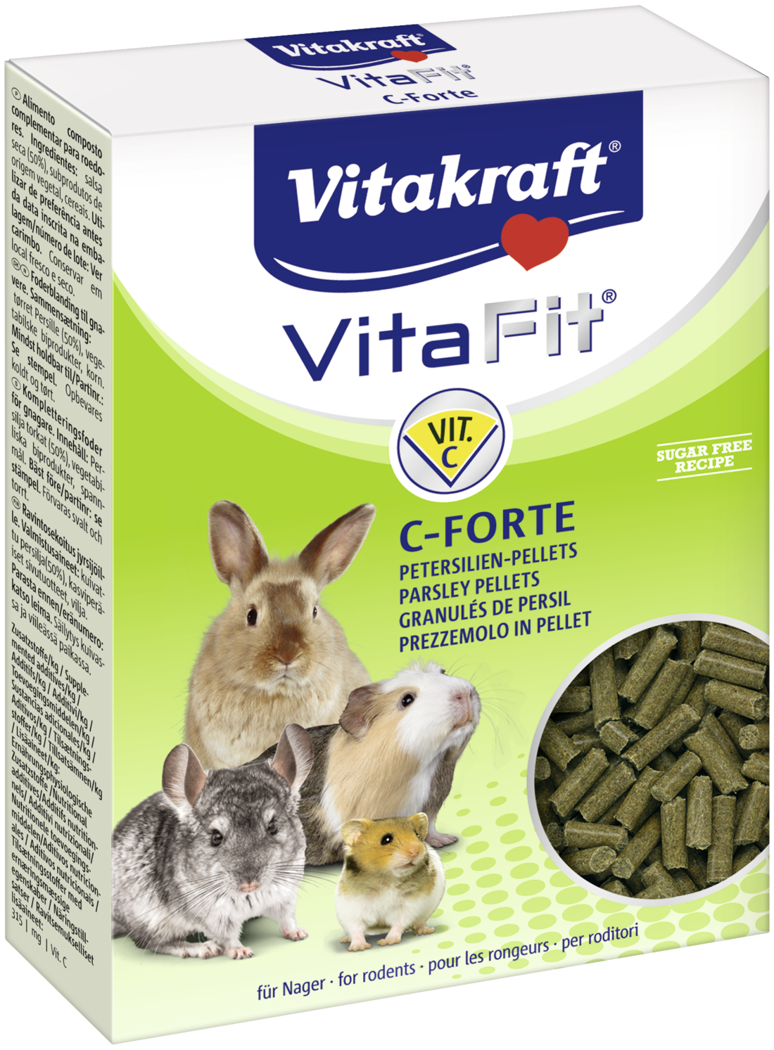 Vitamin Persillepiller til marsvin, kaniner og gnavere