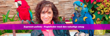 Zupreem pellets, fuglefoder til fugle i alle størrelser - med den naturlige smag