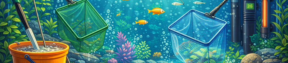 Akvarieredskaber & Fiskenet