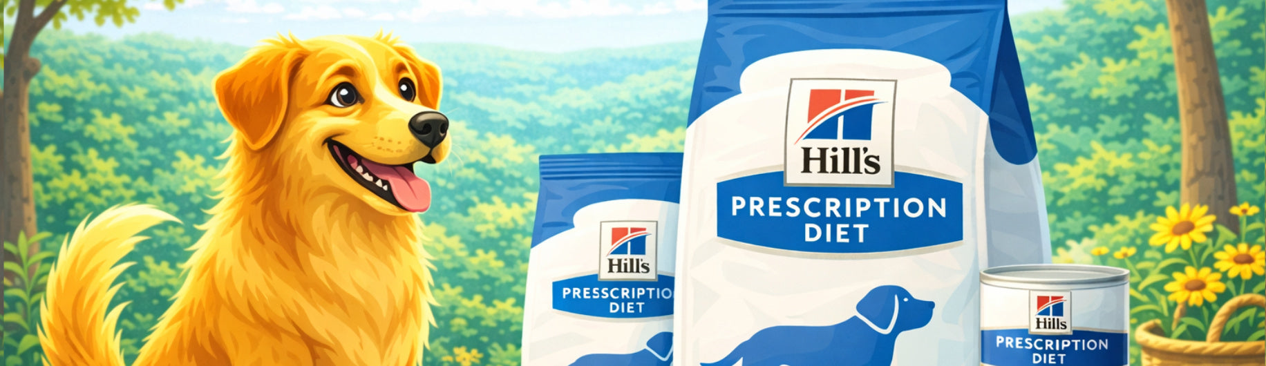 Alt hundefoder fra Hill’s - Science Plan og Prescription Diet