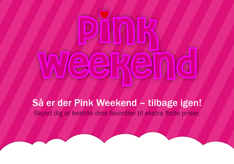Pink Weekend – Fantastiske Rabatter til Dine Kæledyr, Kun i Denne Weekend!