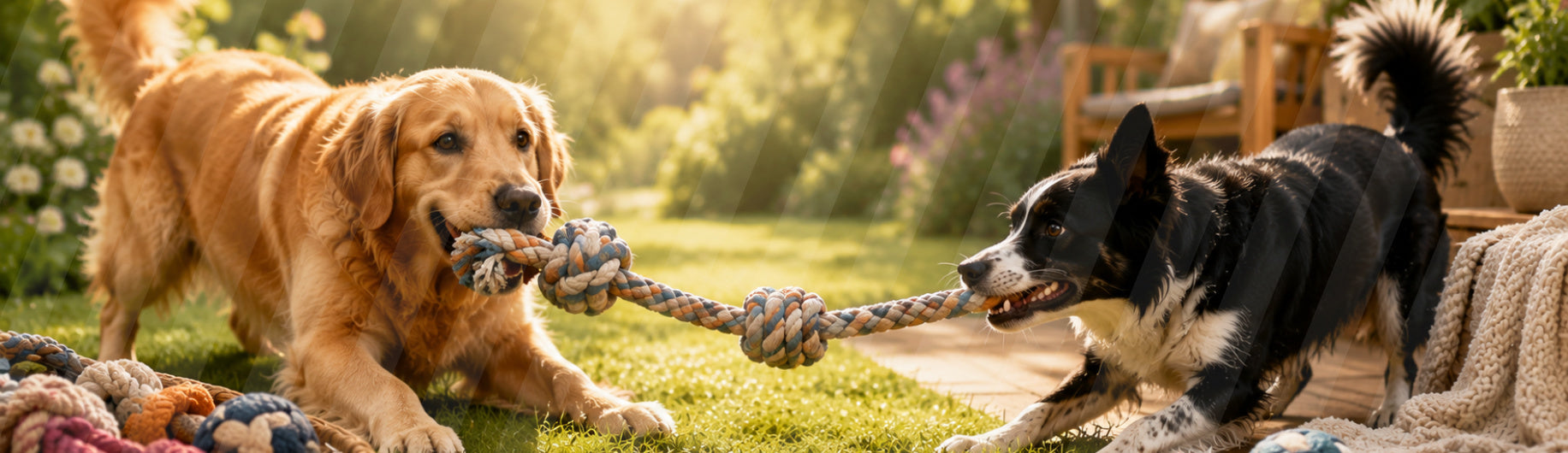 Reb og tov - legetøj til hunde