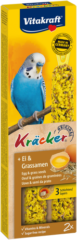 Kräcker® lækre frøstænger til undulater - Æg & Græsfrø