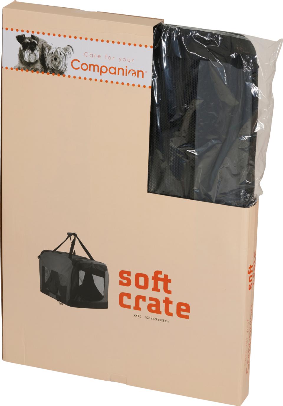 Transportbur i stof, Pet soft Crate.