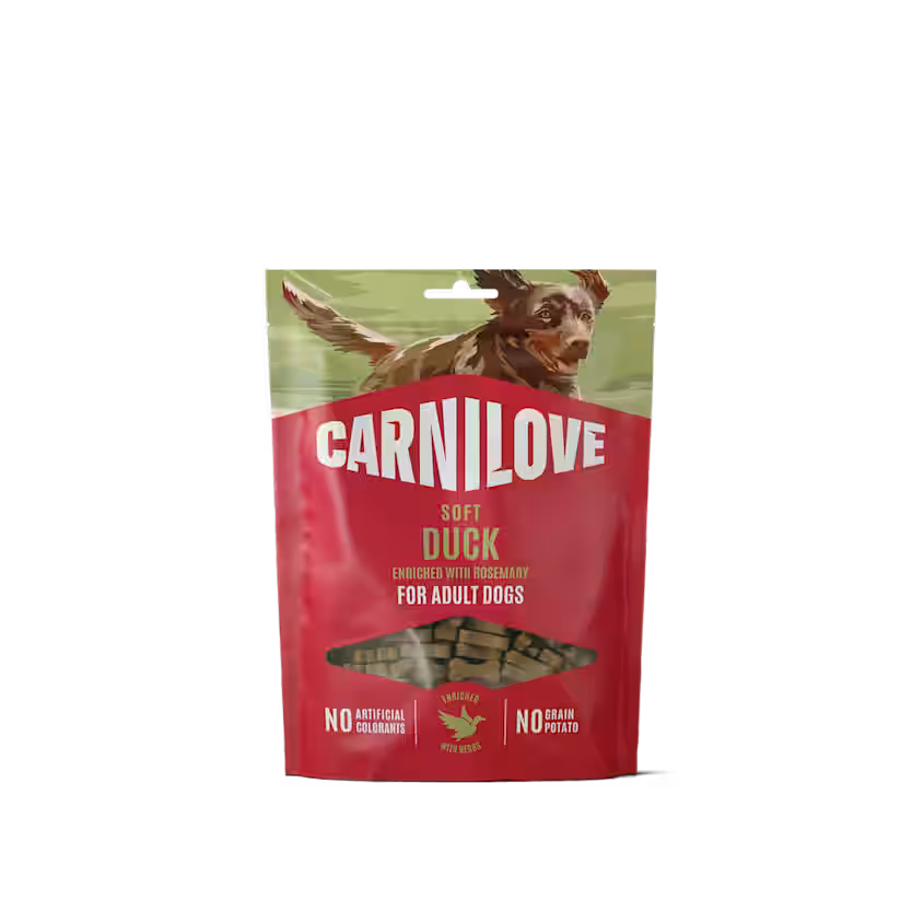 Hundegodbidder Soft med And fra Carnilove - Korn- & Glutenfri