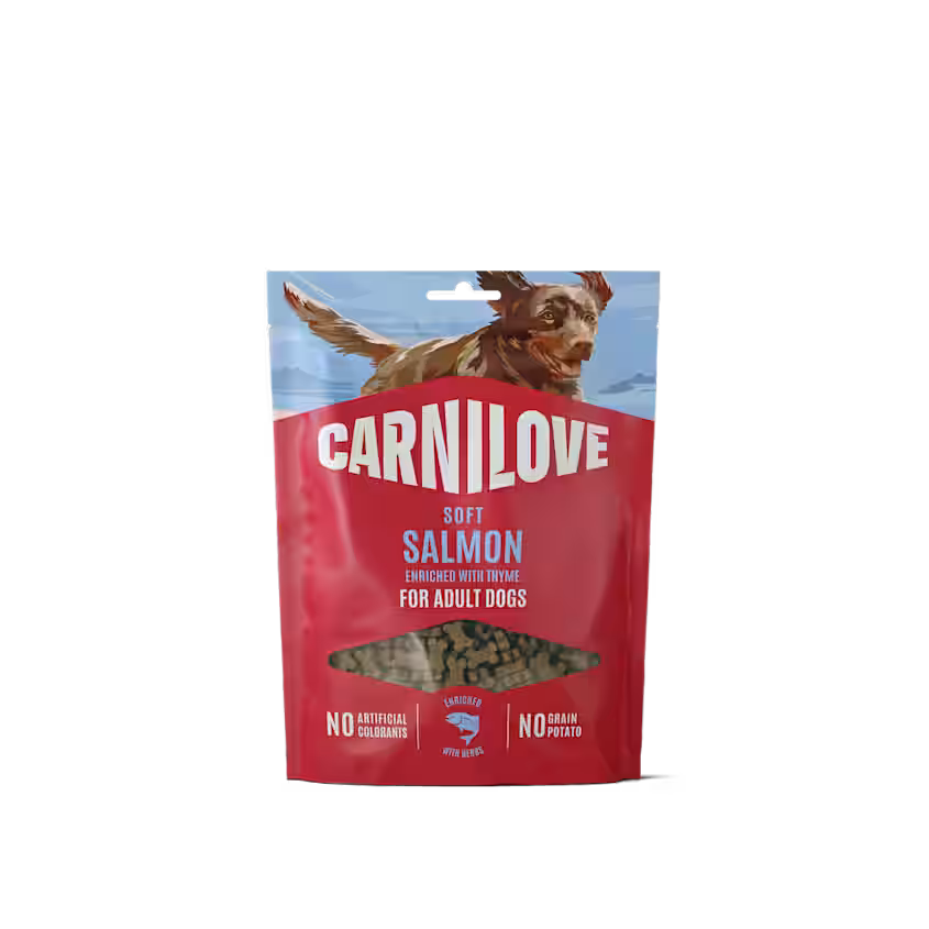 Hundegodbidder Soft med Laks fra Carnilove - Korn- & Glutenfri