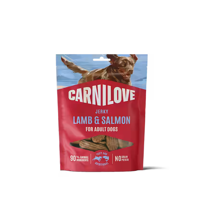 Hundegodbidder Jerky med Kalkun & Lam fra Carnilove - Korn- & Glutenfri